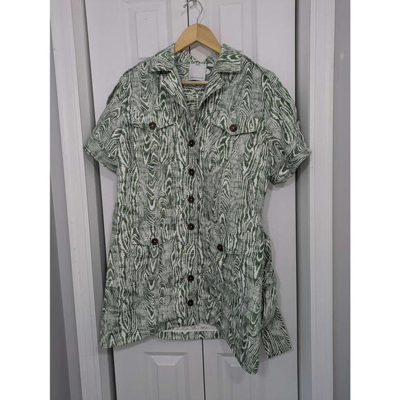 Quinn Ivy Energised Dress NWT Women's Size Medium Green Knee Length C/MEO - Picture 1 of 6